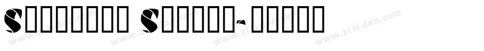 Stiletto Silver字体转换